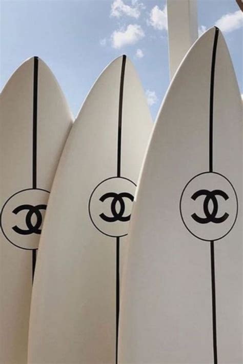 white chanel surfboard|chanel surfboard sweatshirt.